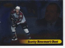 1998-99 Bowman's Best Scotty Bowman's Best Peter Forsberg #SB8