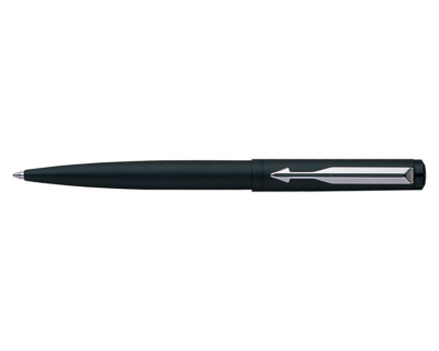 Penna A Sfera Parker Vector Nero Opaco CT Bordo Cromato RollerBall - Foto 11