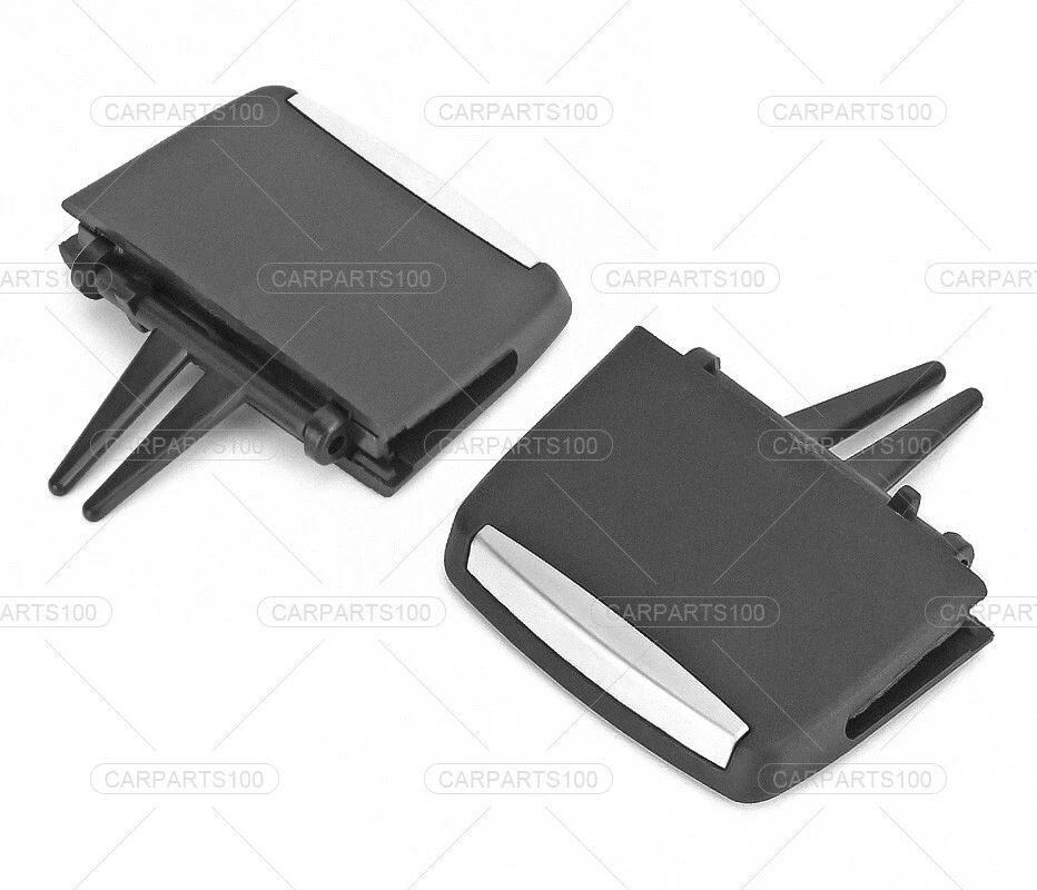 Kit de reparación de clip de lengüeta de salida de aire de aire acondicionado delantero de 4 piezas para BMW X5 E70 X6 E71 2007-13 Foto 2 de 4