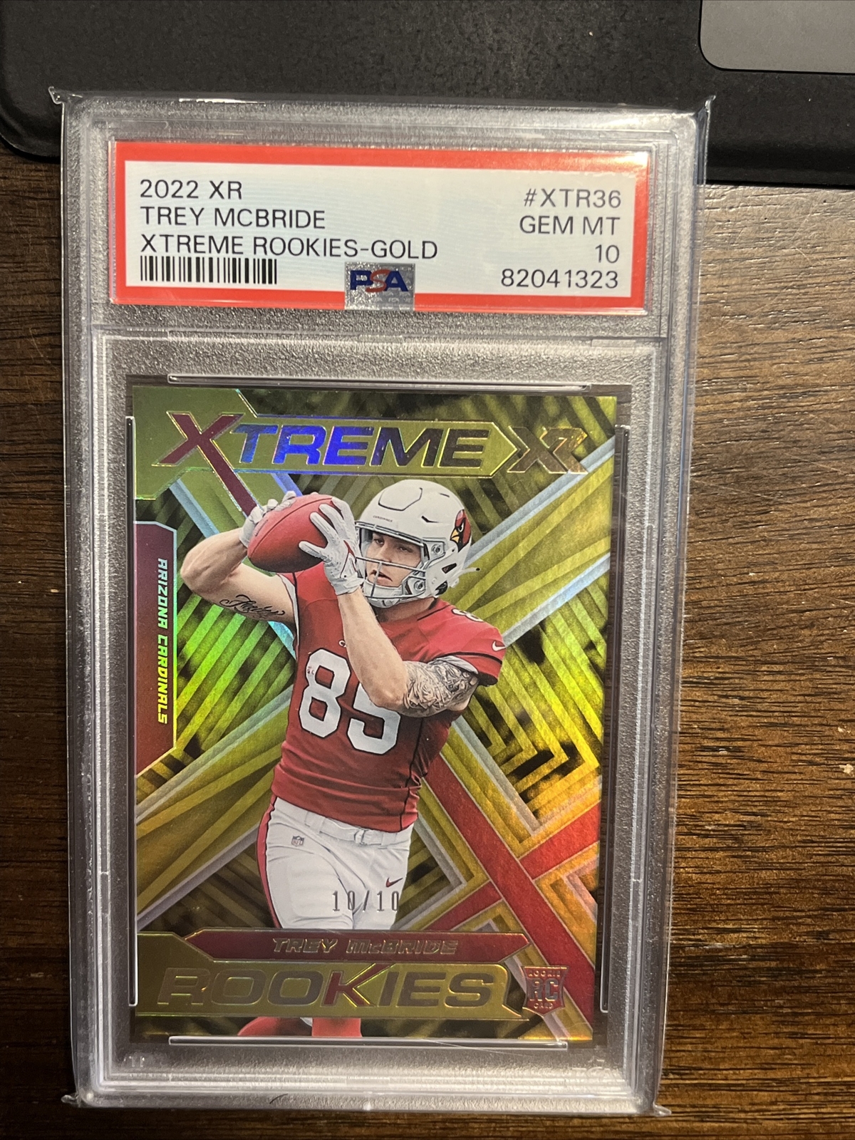 Trey McBride Panini XR Xtreme Rookies #XTR36 Gold