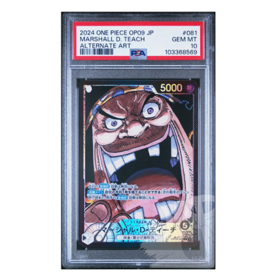 Marshall D Teach OP09-093 [3rd Anniv Gold PAR OP12] Legacy Master One Piece - Foto 4