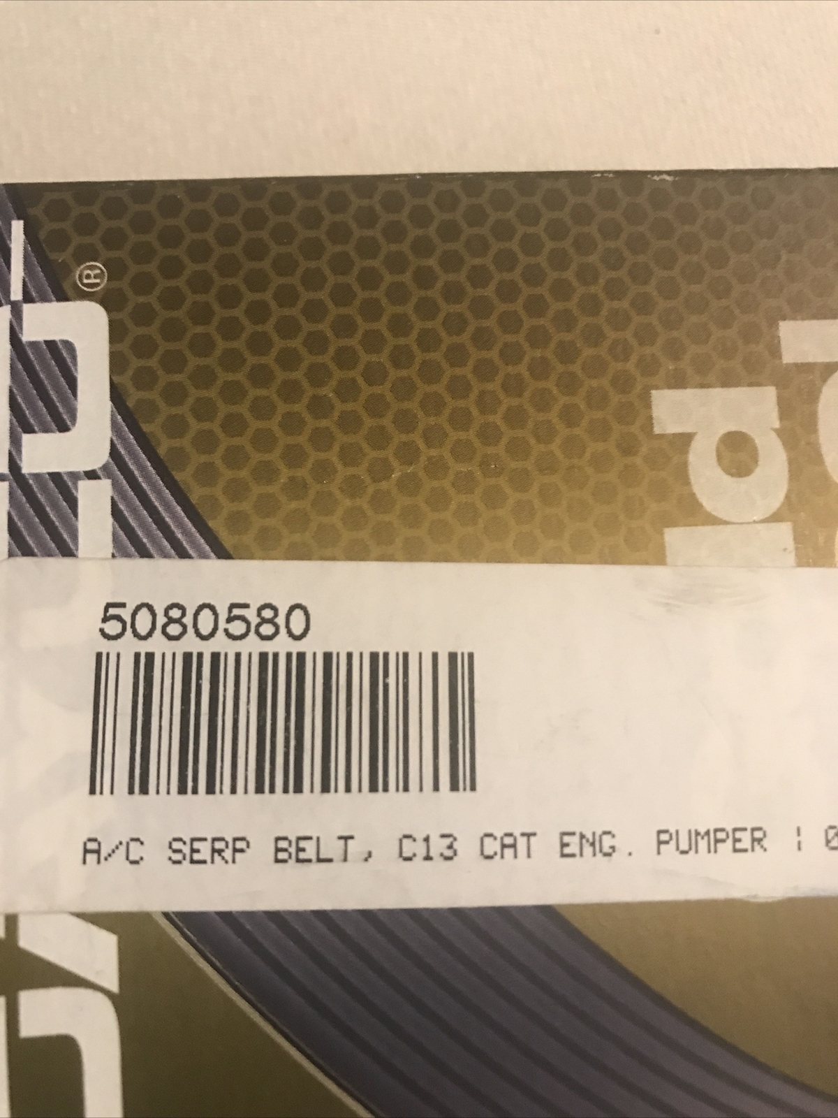 Dayco Poly Rib Gold Label 5080580 Serpentine Belt | eBay