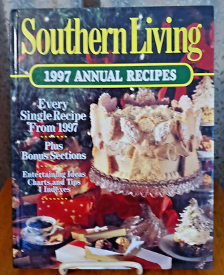 Southern Living VTG 1997 Annual Recipes & Bonus Sections Hardcover Book