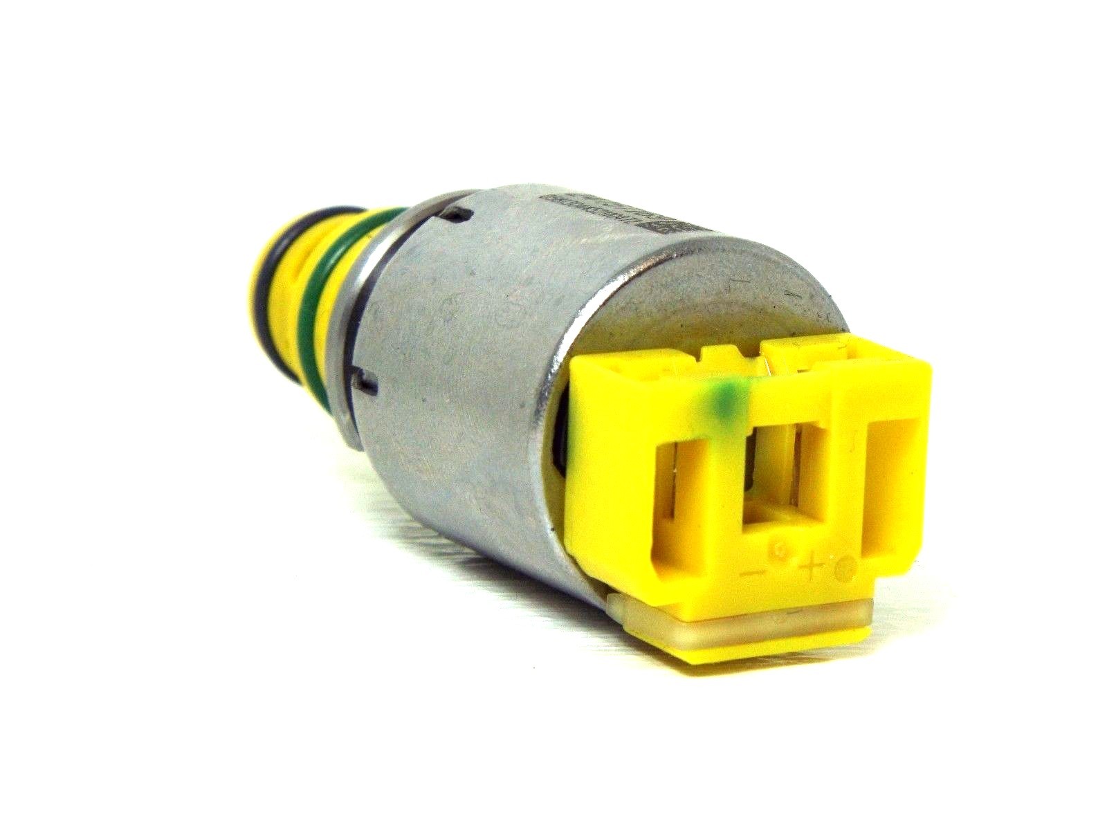 NEW GM 6T45 6T40 shift Solenoid Yellow w/ green oring 24257369 