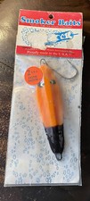 NOS Smoker Baits 2-1/4oz Castin Smoker Orange/Black