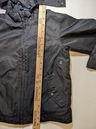 Polo by Ralph Lauren Sports Jacket Boy Size 5 Hooded Full Zip Fleece Lined - Picture 10 of 10
