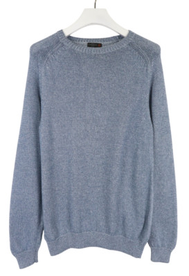 Corneliani ID Pullover Herren (Eu) 54 Gestrickt Zugfestigkeit Stretch Rundhals