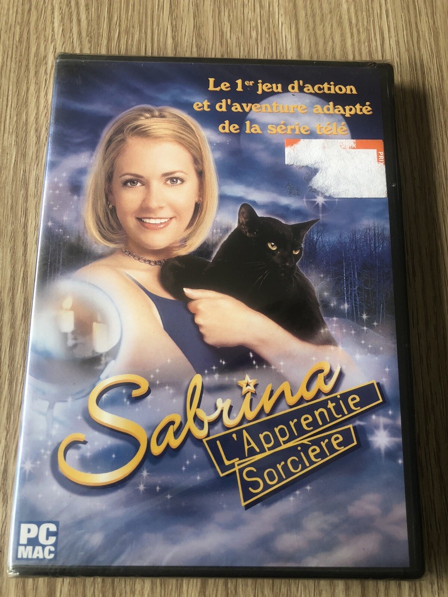 Jeu PS1 Sabrina L'apprentie Sorcière Et L'Horloge Cosmique - Complet FR, état TBE, PEGI 3