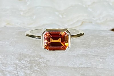 14k Sunrise Mystic Topaz Ring ,Topaz, 2.00ct, Sunrise Mystic Topaz RING SIZE 7US