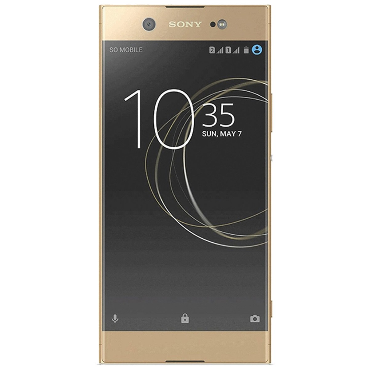 スマートフォン本体 Sony Xperia XA1 Ultra Sony Xperia XA1 Ultra 4G Gold 64GB + 4GB Dual-SIM Factory Unlocked