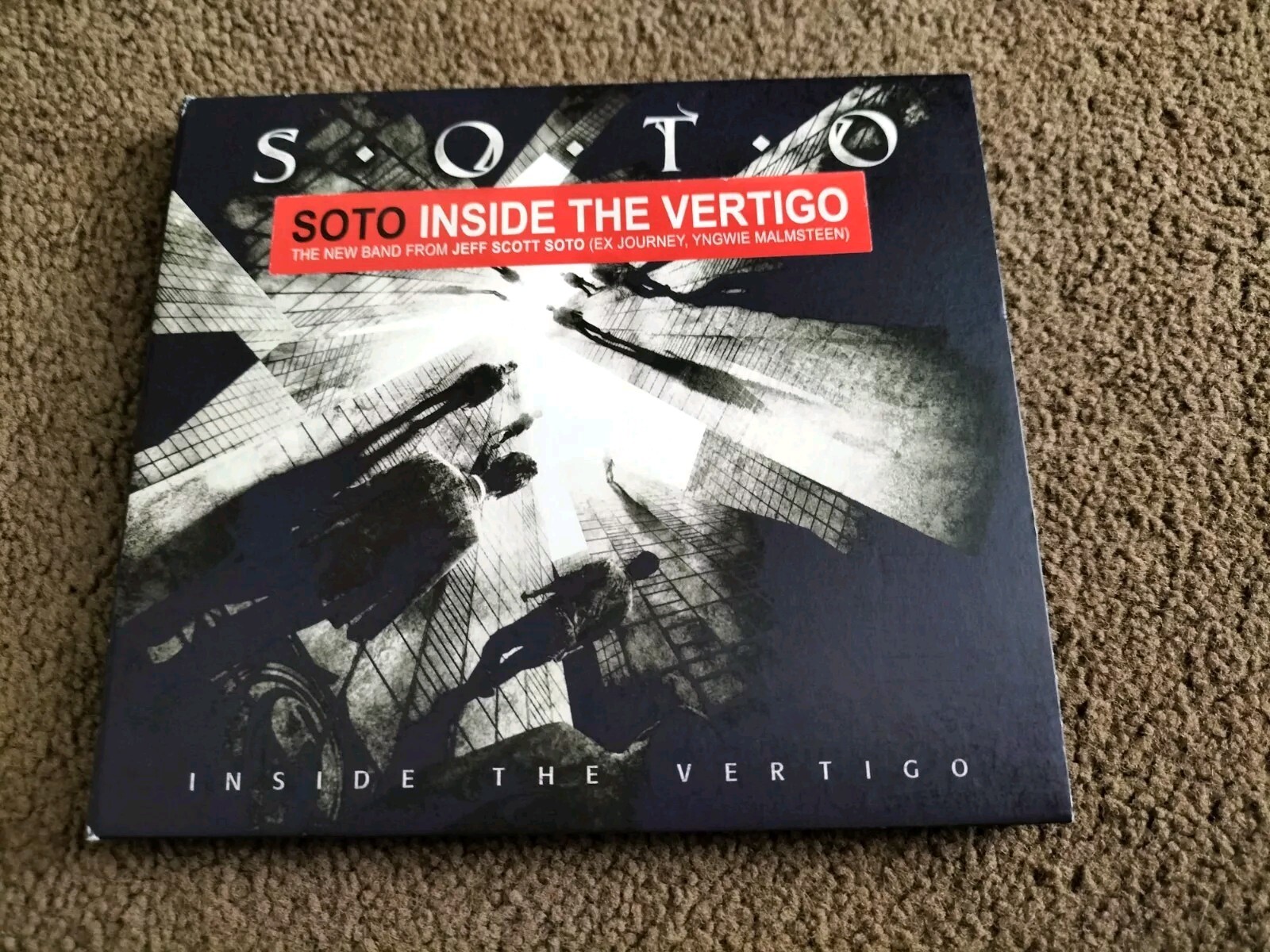 S.O.T.O. – Inside The Vertigo - CD (2015) Jeff Scott Soto (ex Journey) Hard Rock