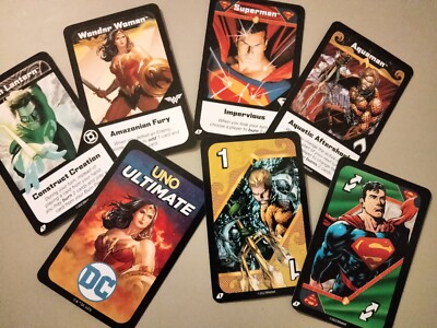 2023 Ultimate DC   comics UNO cards (you pick) pack fresh Free Ship MATTEL TOYS