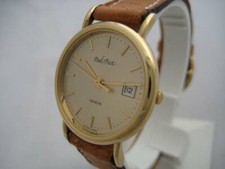 OROLOGIO PAUL PICOT NUOVO SWISS MADE PLACCATO ORO SPECIALE ANNI 80