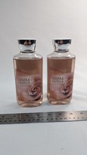 Bath Body Works WARM VANILLA SUGAR Shower Gel Body Wash 10 fl oz New Set of 2