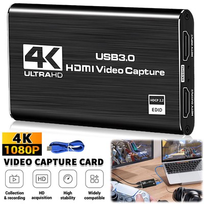 4KAudio Video Capture Card USB3.0 HDMI Video Capture Device Full HD 1080P 60FPS