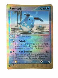 Azumarill 30/100 EX Sandstorm Reverse Holo
