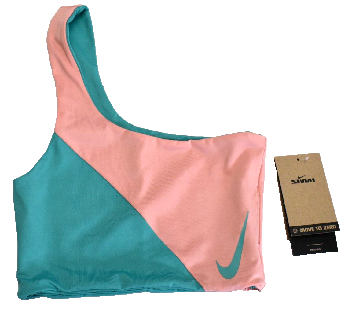 関税込み【NIKE】Nike Colour Block Tie Bikini Top Nike Swim Women's Color Block 3-in-1 Reversible Bikini Top