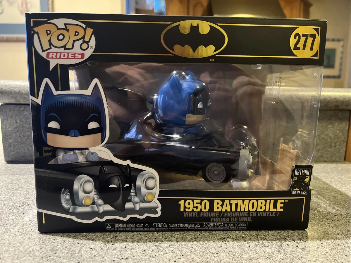 Batman 80th Anniversary Funko Pop Rides 1950 Batmobile eBay