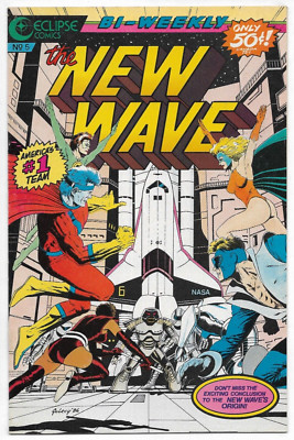The New Wave #5 Eclipse Comics Mindy Newell Lee Weeks Ty Templeton 1986 FN/VFN