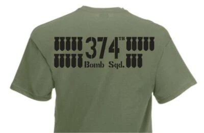 T-Shirt 374th Bomb Squad Division US Army Airforce Marines Navy Seals USMC S-XXL - Bild 1 von 4