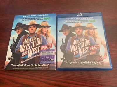 A Million Ways to Die in the West  -  Blu-ray/DVD - 2014 - CANADA 