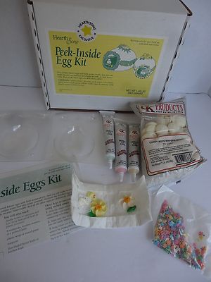 Hearth Song Peek - Inside Egg Kit - Candy Melts with mold & Decorations Easter