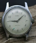 VINTAGE TIMEX USA WRIST WATCH 32.7mm 18mm LUG WATERPROOF FOR REPAIR (D3B)