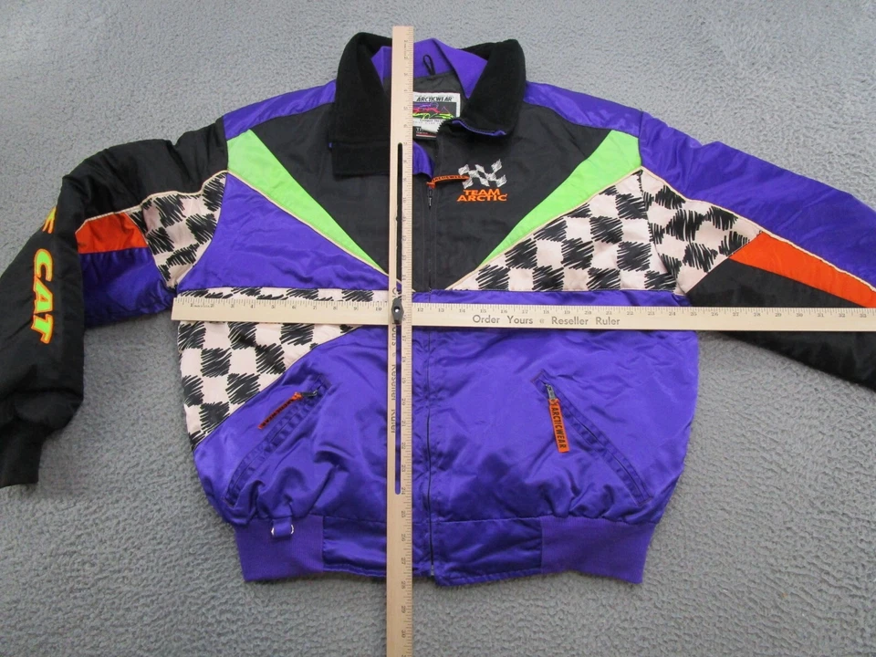 Chaqueta De Colección Team Arctic Cat Racing Esquí Moto de Nieve Para Mujer Talla XL Thinsulate Foto 4 de 4