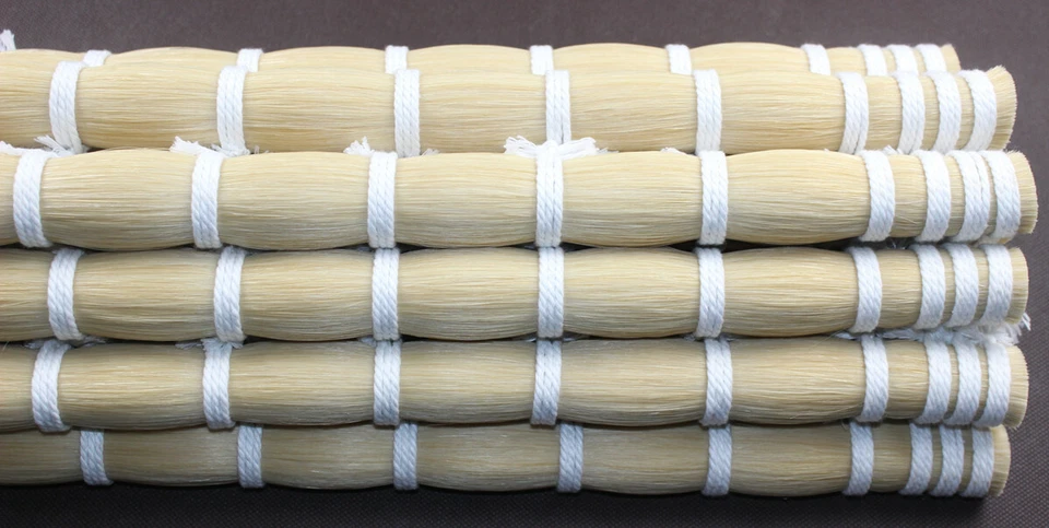 500 g Mongolian White Horse Tail Hair in bulk Violin Bow hair 80-85cm - Image 3 of 4