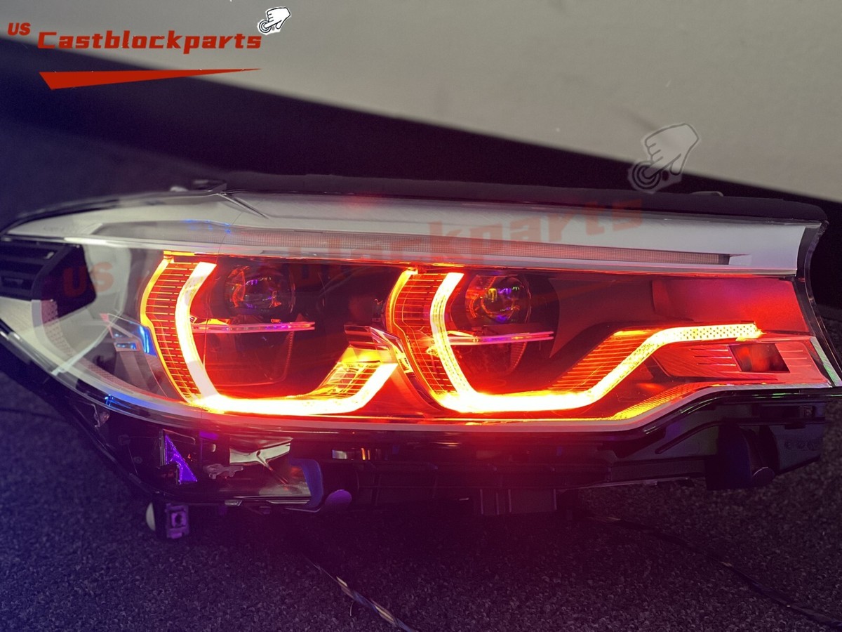 Feux De Jour LED DRL Pour BMW Série 5 G30 G31 - Barre Lumineuse - Neuf - Vroomer