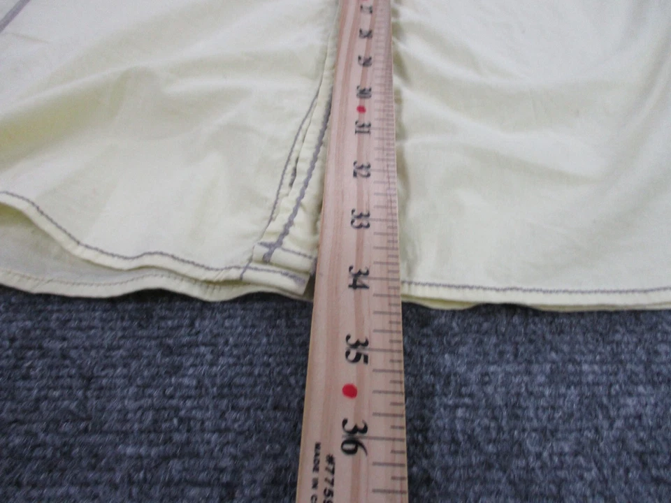 Roar Shirt Adult XL Yellow Rodeo Western Pockets Lightweight Outdoors Mens - Image 4 of 4