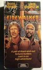 Firewalker, 1986 Film, VHS, 1989 Used.