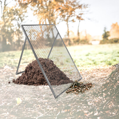 Tamis De Sol, Tamis à Compost En Maille, Tamis à Terre En Bois, Tamis à Compost, Tamis à Gravier