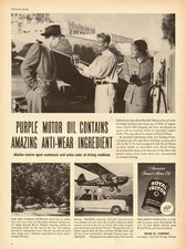 1951 vintage Ad, Royal Triton 'Purple' Motor Oil, Union Oil Co. 121413