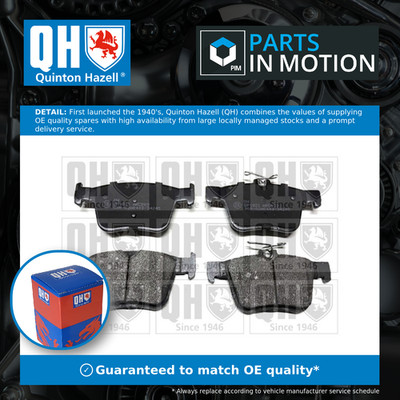 Brake Pads Set fits CUPRA ATECA 2.0 Rear 2018 on QH 3Q0698451 5Q0698451J Quality