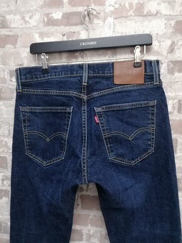 LEVIS 512 SLIM TAPER STRETCH PREMIUM BLUE DENIM JEANS W32/L28 - Picture 8 of 11