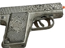 Vintage 1950  s Hubley  Dick  Cap Gun. Dick Tracy Toy Pistol 210 A Eagle WORKING