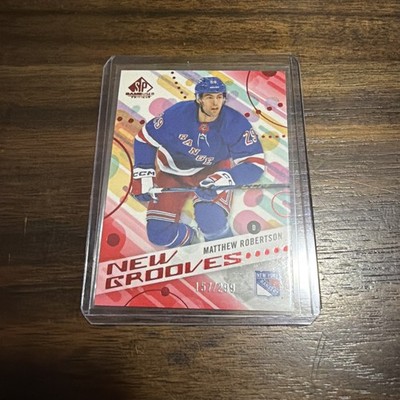 2025-26 UPPER DECK SP GAME USED  NEW GROOVES Matthew ROBERTSON 157/299
