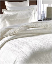 Hotel Collection Gilded Stripe 3 Piece FULL / QUEEN Duvet Set