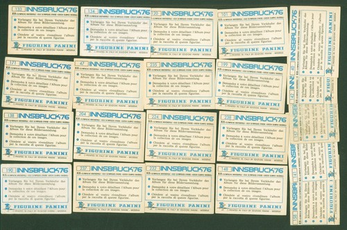 LOTTO 75 FIGURINE PANINI INNSBRUCK '76 TUTTE DIFFERENTI VELINE ORIGINALI - Foto 8 di 8