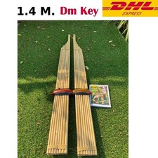 Khaen Bamboo Musicial Instrument Mouth Organ Thai Isan Laos Long Size 1.4 m. Dm