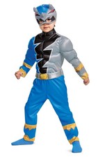 Disguise Blue Power Ranger Dino Fury Toddler Costume 2T - Official Kids Outfit