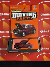 1956 Morris Minor Red  2024 Matchbox Moving Parts Mix Q