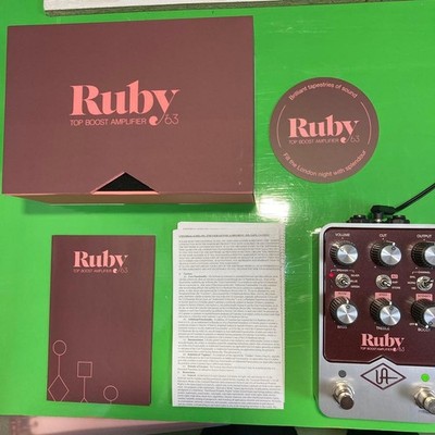 UAFX Ruby '63 Top Boost Verstärker