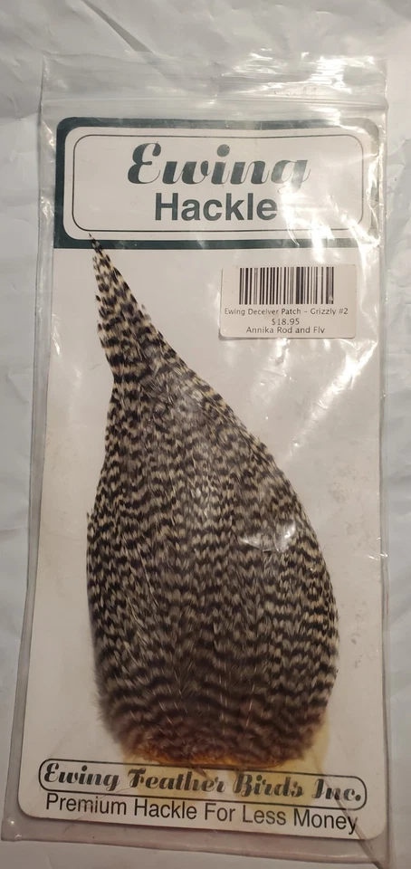 Capa Ewing Hackle Grizzly Deceiver Foto 3 de 3
