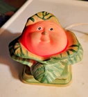 Vintage 1983 Cabbage Patch Kids Ceramic Head Appalachian Artworks Night Light