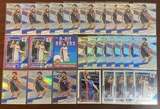 Cade Cunningham Lot (28) 2024-25 Optic Revolution Base Inserts Parallels & More