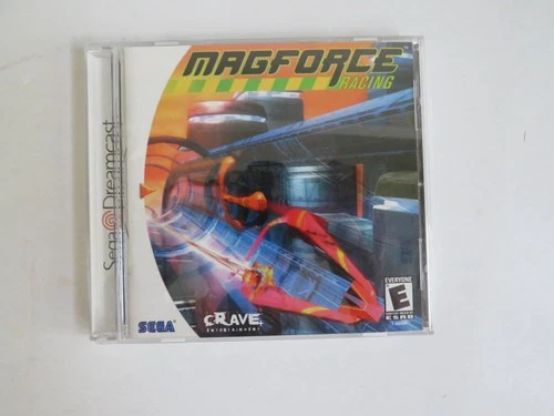 MAGFORCE RACING  (Sega Dreamcast, 2000) Complete Game Manual Registration card