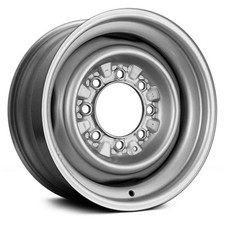 For Chevy C2500 Suburban 92-99 Steel Factory Wheel 4-Slot Silver 16x6.5 Steel