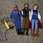 Lot Of 4! Boy dolls, Vintage GI JOE Cobra and Disney Snowwhite Prince Flynn